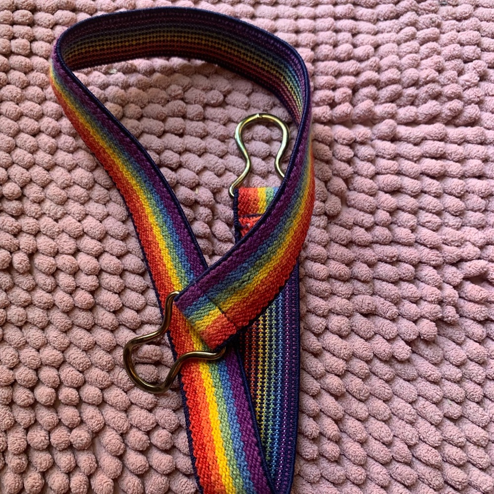 Vintage rainbow belt